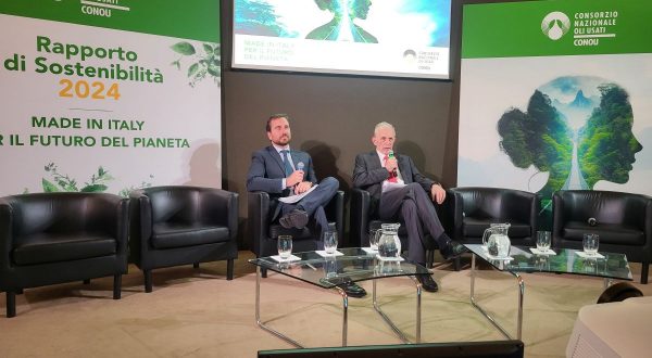 Oli minerali usati, Conou “Italia batte Europa 98%-61%”