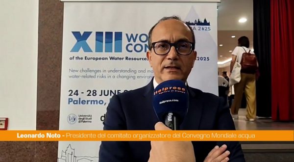 A Palermo il Convegno Mondiale sull’acqua, Noto “Ottimo successo”