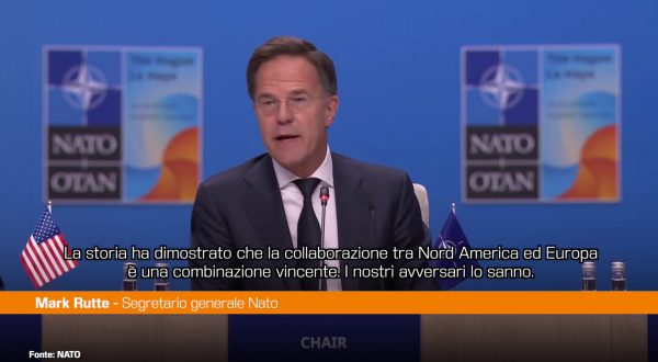 Rutte “Spese per la difesa dei membri Nato saliranno al 5% del Pil”