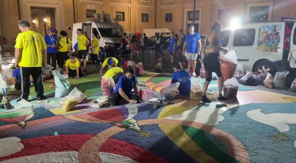 Giubileo, l’infiorata delle Pro Loco d’Italia colora piazza San Pietro