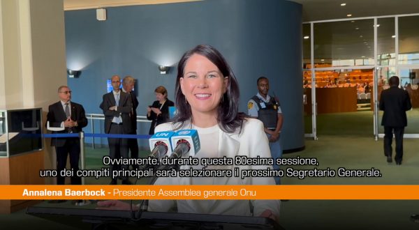 Assemblea Generale Onu, Baerbock eletta presidente dell’80^ sessione