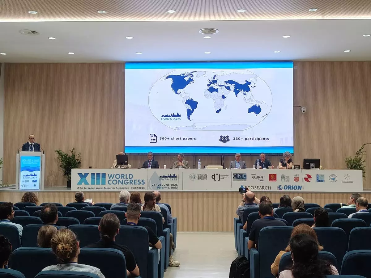 Al via all’Università di Palermo il convegno mondiale della European Water Resources Association