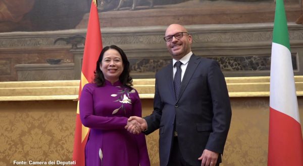 Fontana riceve a Montecitorio la vice presidente del Vietnam