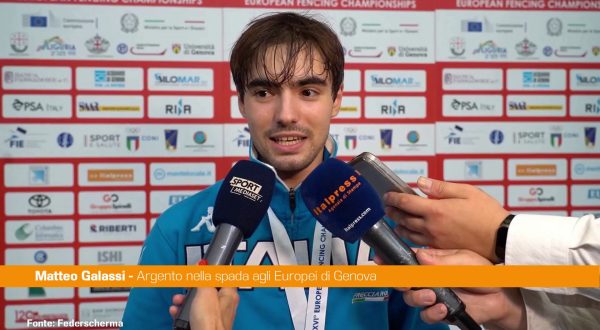 Galassi “Una medaglia che ricorderò per sempre”