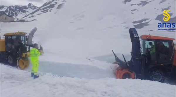 Anas, riaperto il Colle San Bernardo
