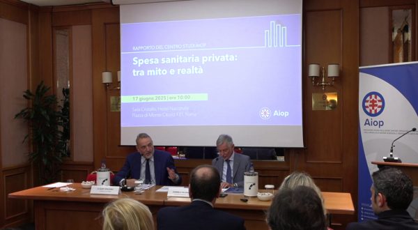 Aiop, la spesa sanitaria privata è stabile nel tempo