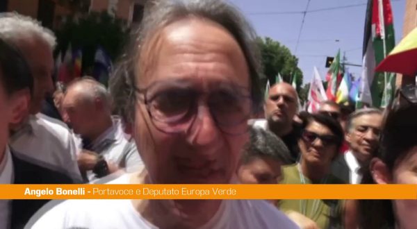 Corteo per Gaza, Bonelli “Fermiamo il criminale Netanyahu”