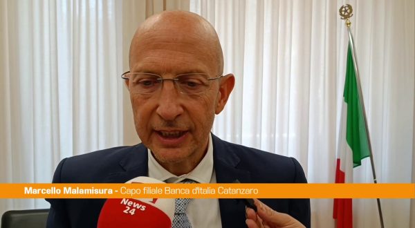 Bankitalia, crescita debole per l’economia calabrese nel 2024