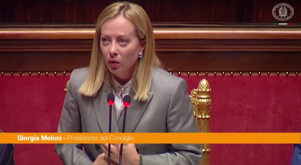 Meloni “La penso come antichi romani, se vuoi pace prepara guerra”