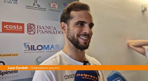 Europei di scherma a Genova, Curatoli “Siamo carichi”