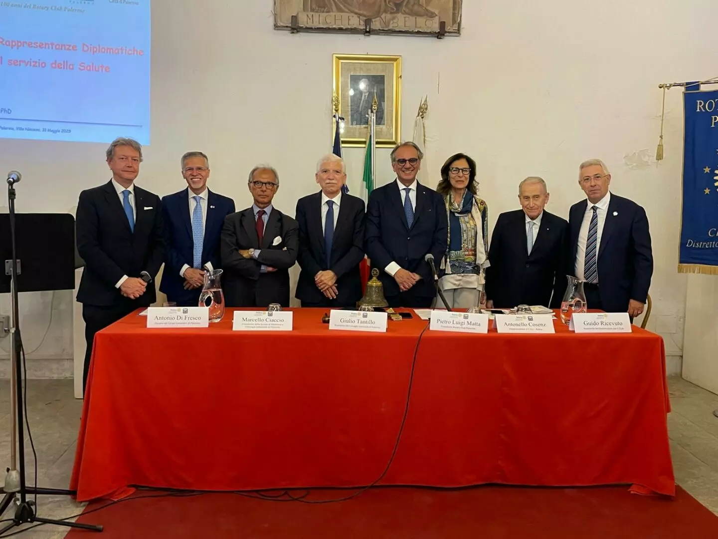 A Villa Niscemi il seminario “I 100 anni del Rotary Club Palermo”