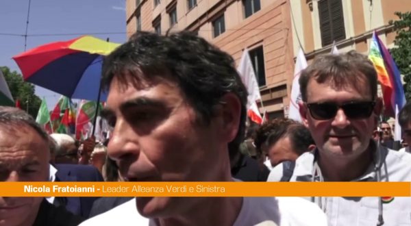 Corteo per Gaza, Fratoianni “Diciamo al Governo stop a complicità”