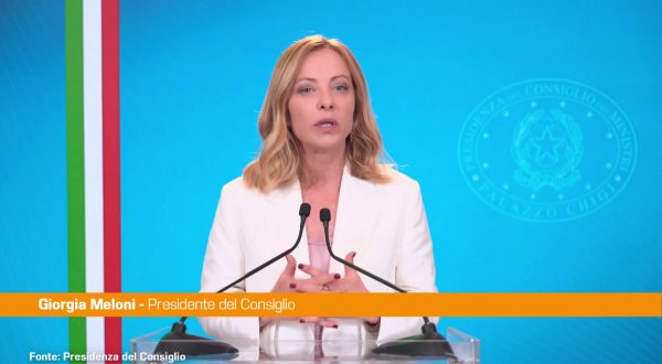 Meloni “Fondamentale investire nelle politiche di prevenzione”