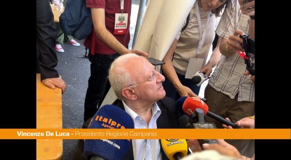 De Luca “Importante denunciare infame mistificazione su Gaza”