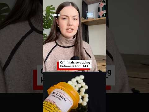 Criminals swapping ketamine for salt. #Addiction #Europe #BBCNews