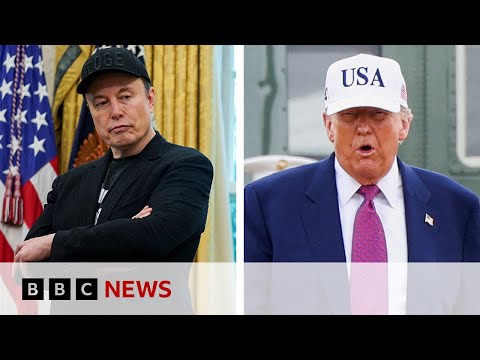 Elon Musk ‘regrets’ some Donald Trump posts | BBC News