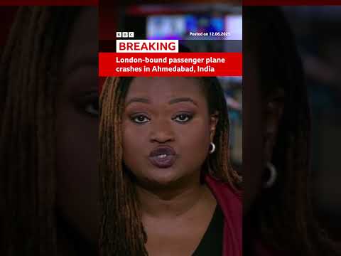 The Air India flight was carrying 244 people. #AirIndia #India #BBCNews