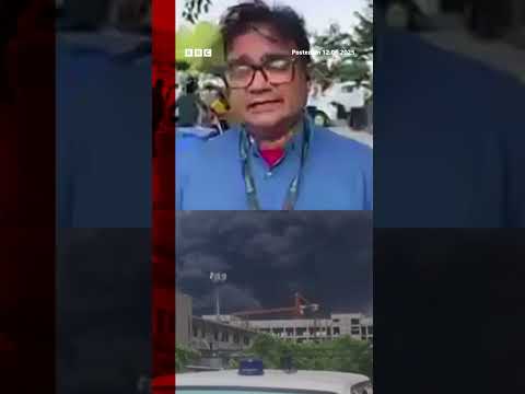 The Boeing 787-8 took off from Ahmedabad at 13:38 local time en route to London. #India #BBCNews