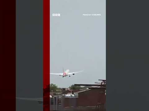 At least 200 killed as Air India plane to London crashes moments after take-off. #Ahmedabad #BBCNews