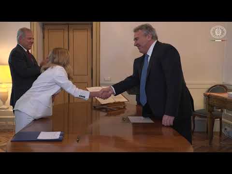 Giuramento del Sottosegretario alla Presidenza del Consiglio, Luigi Sbarra