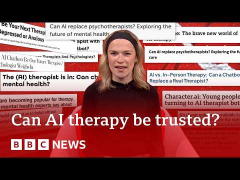 I tried an AI therapist. Does it actually work? | BBC News