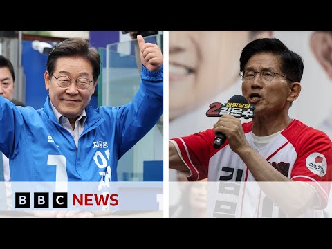 South Korea election takes place under shadow of martial law | BBC News
