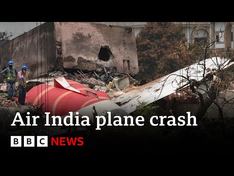 Air India plane crash death toll rises to 270 | BBC News