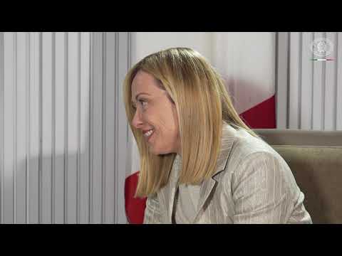 Vertice G7 2025, l’incontro del Presidente Meloni con il Primo Ministro del Regno Unito Starmer