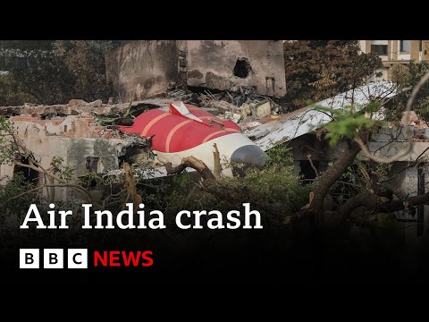 Air India: Investigators find cockpit voice recorder from crashed flight | BBC News