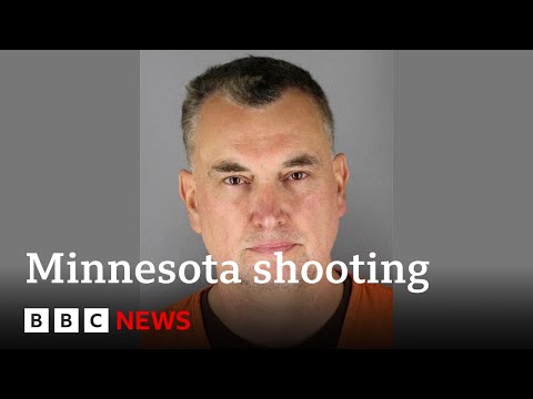Minnesota shooting suspect found in field and crawled to police, ending manhunt | BBC News