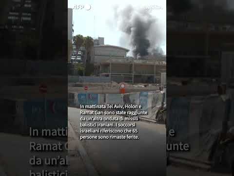 Missile dall’Iran colpisce l’ospedale Soroka: evacuato  #ansa #news