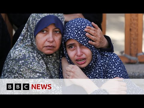 At least 27 Palestinians killed by Israeli fire waiting for aid, Gaza authorities say | BBC News