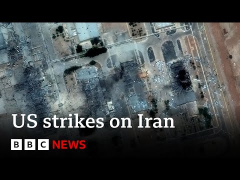 Donald Trump hails ‘bullseye’ strikes on Iranian nuclear sites | BBC News