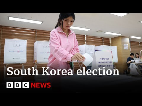 Record turnout in South Korea election after failed martial law bid  | BBC News