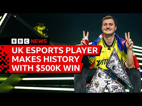 UK esports player makes history with Team Vitality win | BBC News