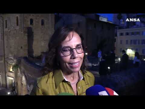 Accesa la nuova illuminazione artistica dei Mercati di Traiano a Roma #ansa #news