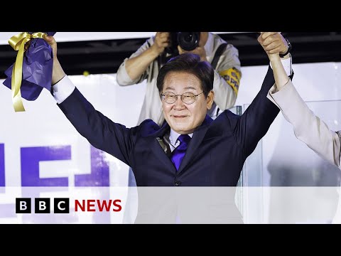 Opposition wins South Korean election after months of martial law chaos | BBC News