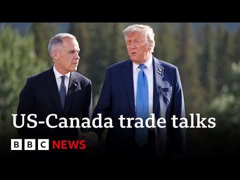 Donald Trump says he is cutting off trade talks with Canada | BBC News