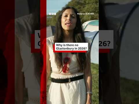 Why isn’t Glastonbury Festival happening in 2026? #GlastonburyFestival #BBCNews