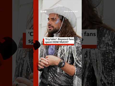How much did Beyoncé fans spend to see her in London? #Beyonce #BBCNews