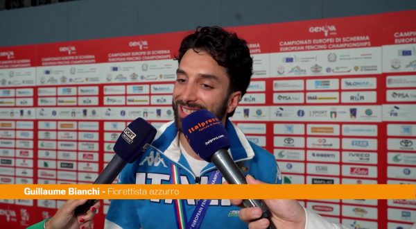 Bianchi oro europeo nel fioretto “Lo volevo tantissimo”