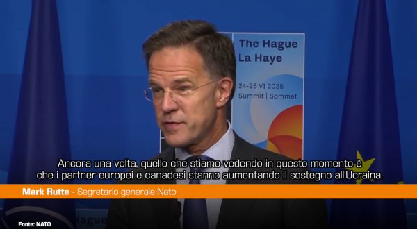 Rutte “Sostegno a Ucraina crescerà, faremo il massimo”