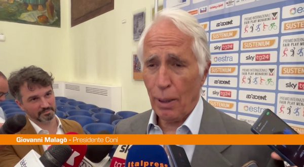 Premio Fair Play Menarini, Malagò: “Esempi e gesta da emulare”