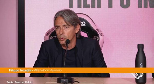 Palermo, Inzaghi “Con questo pubblico da Champions nulla mi spaventa”