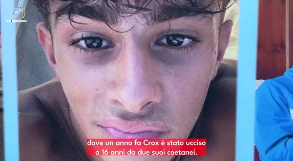 Un anno senza Crox, ucciso a 16 anni