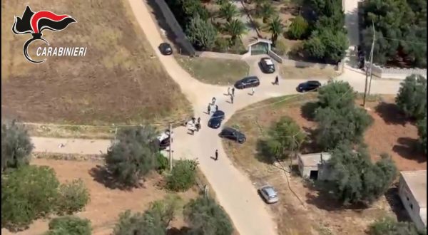 Carabiniere ucciso, le immagini del luogo della sparatoria