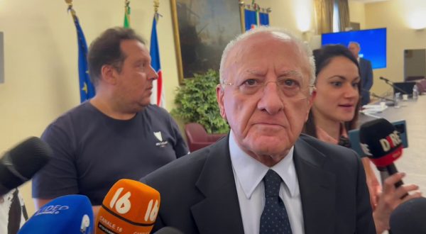 Campi Flegrei, De Luca “Bene se ci sono nuove risorse”