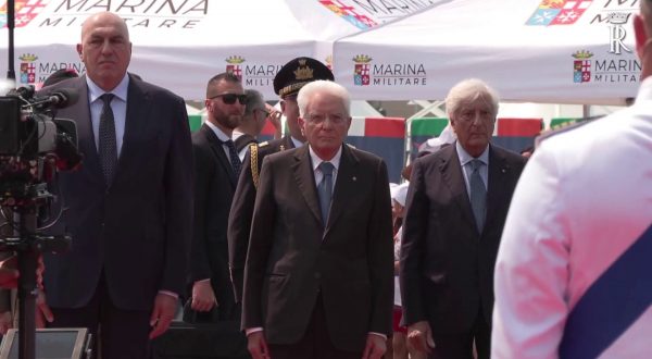 Marina Militare, Mattarella a Genova per ritorno della Nave Vespucci