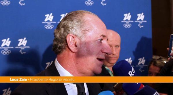 Milano-Cortina, Zaia “Aver visto le medaglie è stata un’emozione”