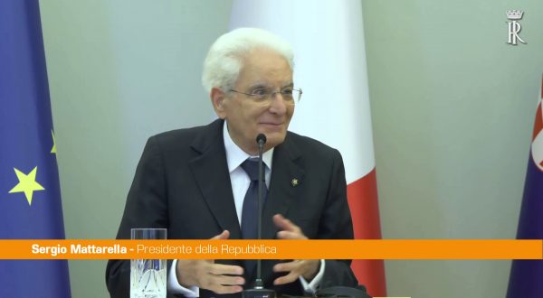 Mattarella in Croazia “Minoranze ponte della nostra collaborazione”